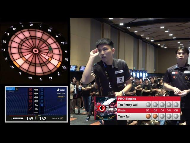 DARTSLIVE PRO League - PRO Singles Final : Tan Phuay Wei vs Terry Tan