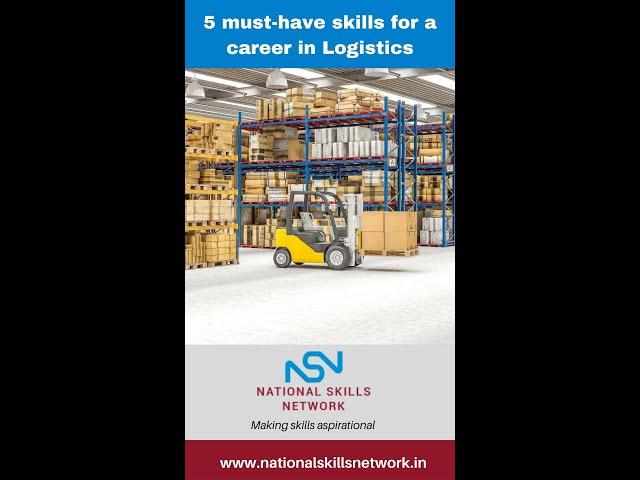 Top 5 skills for a career in Logistics