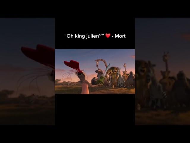 Mort LOVES King Julian  #shorts