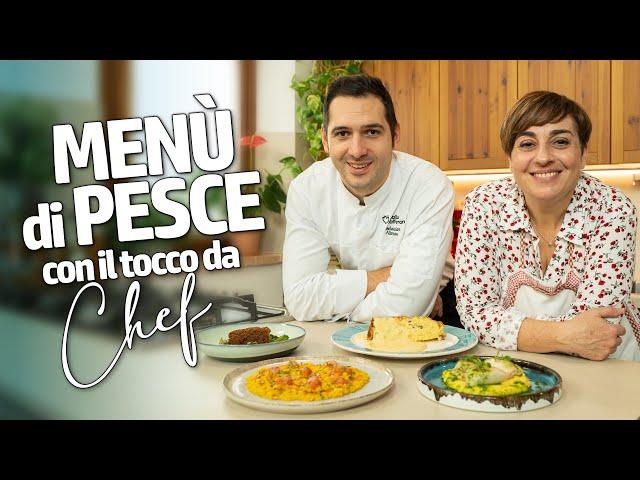 FISH MENU WITH A CHEF'S TOUCH - 4 recipes with @chefsebastianfitarau from @GialloZafferanoTV