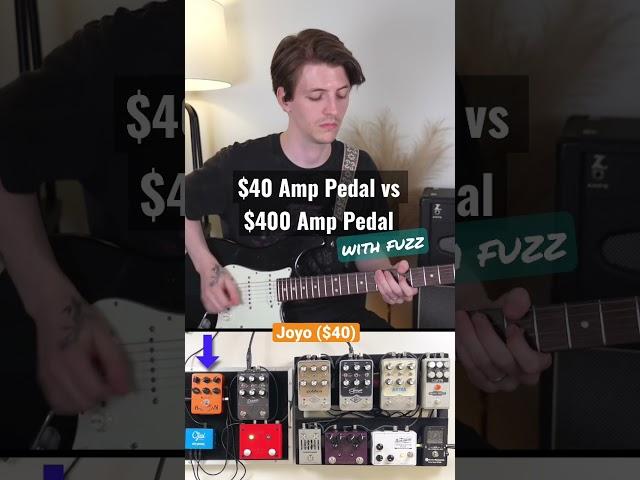 Dream ‘65 vs Joyo with Fuzz #shorts #guitarpedals #guitartone