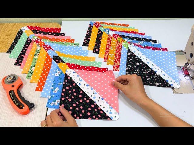 Turn Scraps Fabric into New Quilt - Free Quilting Tutorial