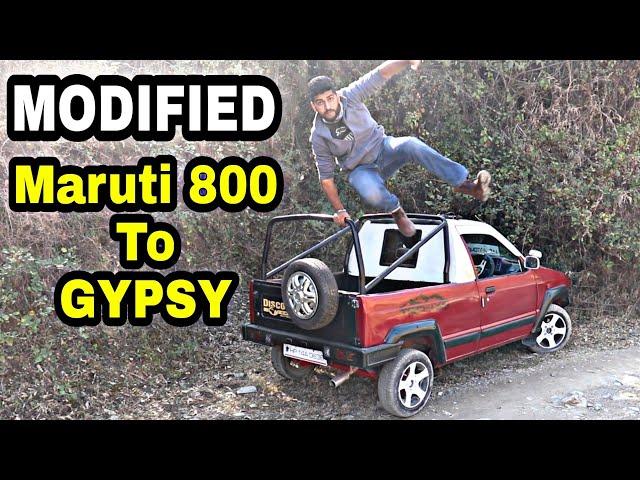 Modified Maruti 800 converted into Gypsy | Maruti 800 Modified by Engineer Singh Automobiles | ESA