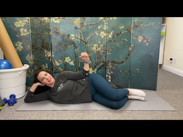 Lower body and Core Exercise Routine for lymph flow