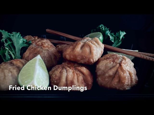 Fried Chicken Dumplings | Chicken Fried Momo recipe #friedchickendumplings #chickenfriedmomo