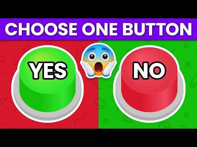 Choose One Button  YES or NO Challenge 🟢