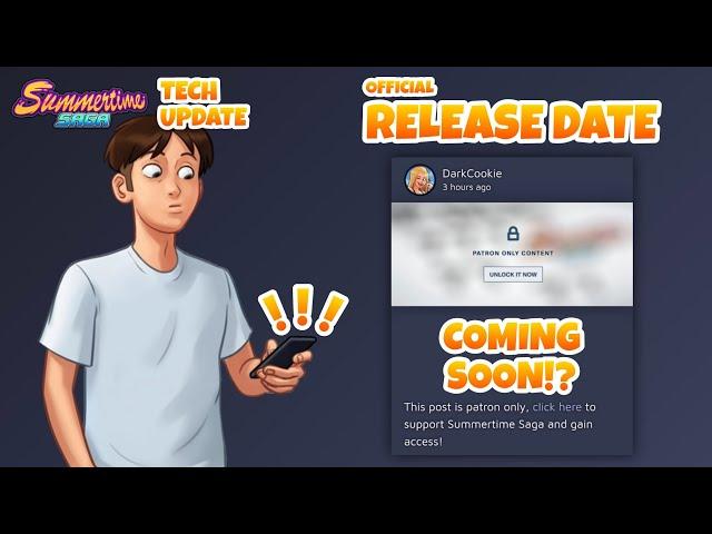 Official Tech Update Release Date Announcement and News! - Summertime Saga 0.20.17 (Tech Update)