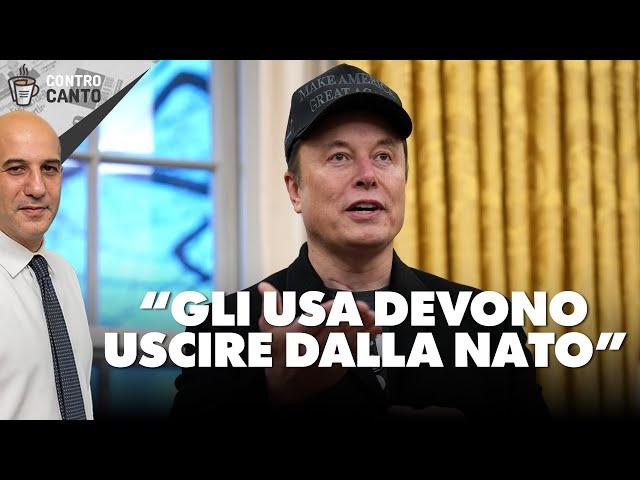 "Gli USA devono uscire dalla NATO" - Il Controcanto - Rassegna stampa del 10 marzo 2025