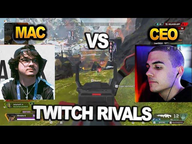 TSM Imperialhal team  vs  TSM Albralelie team  in Twitch Rivals !! ( apex legends )