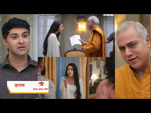 Kulbhushan forced Jhanak to sign the property papers|jhanak today update