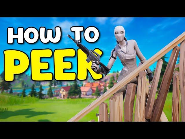 How To Peek Shot LIKE A PRO