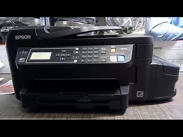 Epson L655  All in one wifi network printer demo at A. b printers