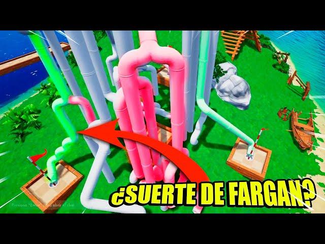 GOLF IT! ¿SACO LA SUERTE DE FARGAN EN ESTE HOYO?!