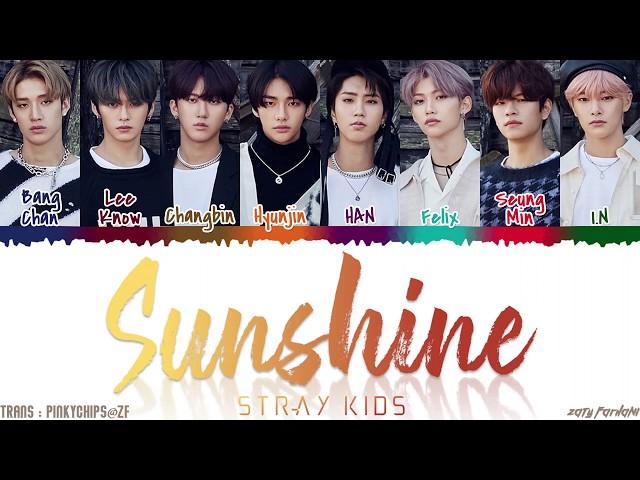 STRAY KIDS - 'SUNSHINE' Lyrics [Color Coded_Han_Rom_Eng]