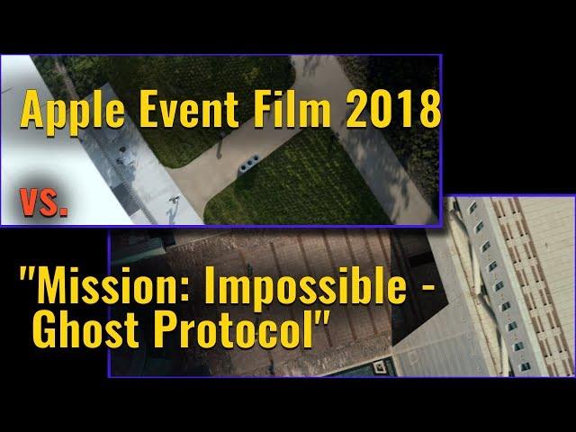 Apple Event Opening Film vs. Mission Impossible - Ghost Protocol