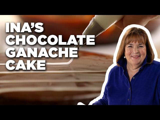 Ina Garten's Chocolate Ganache Cake | Barefoot Contessa: Cook Like a Pro | Food Network