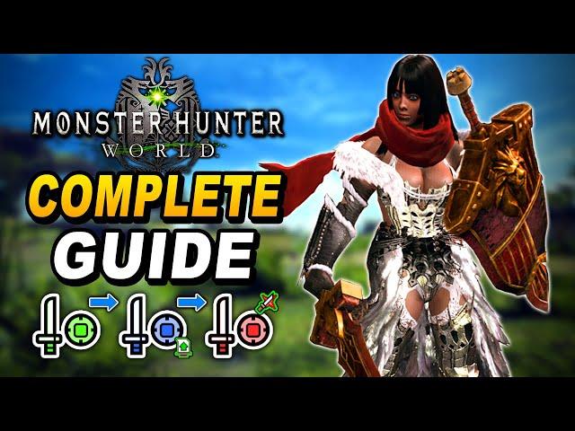 UPDATED Complete Monster Hunter World Progression Guide - Low Rank To Master Rank : Sword and Shield