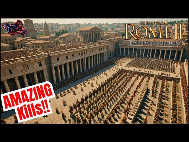 When A Sallyout Fails!!! 3v3-Total War Rome 2 Siege