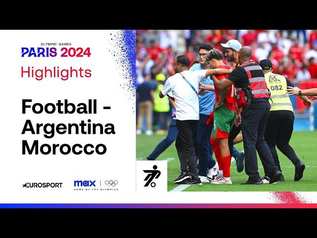 Argentina 1-2 Morocco - Men's Group B Football | Paris Olympics 2024