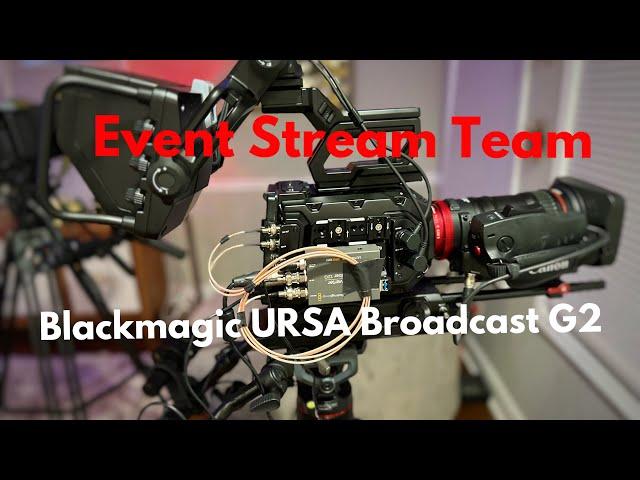 @BlackmagicDesignOfficial URSA Broadcast G2 configuration