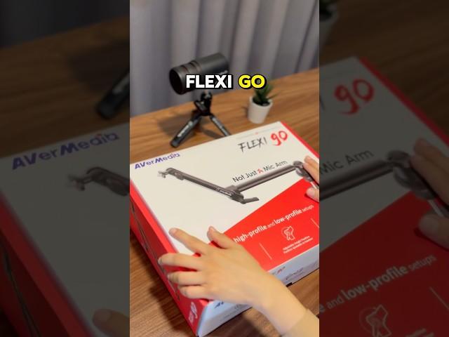 Learn how to set up AVerMedia’s new boom arm FLEXI go #BA311L #YourEssentialsGoAnywhere #gadgets