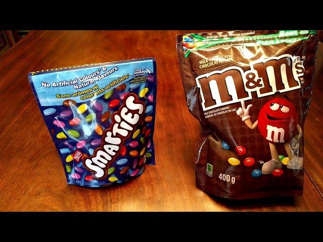 Smarties vs M&M's