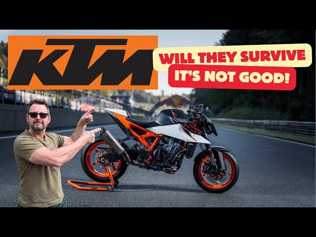 Will KTM survive? The debt is massive...3 billion euros. The Great Escape begins.