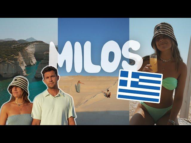 MILOS, GREECE  TRAVEL VLOG | our favourite island yet? Emz's birthday, insane food & ATV drama?!