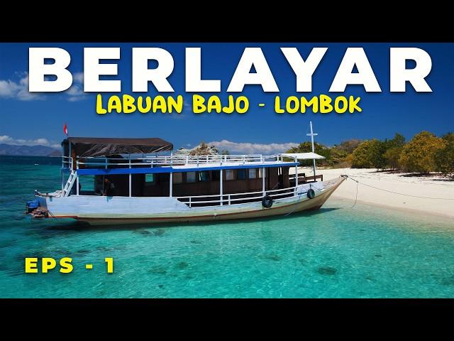 JARANG ADA‼️Serunya Berpetualang Naik Kapal Kayu Dari Labuan Bajo Ke Lombok