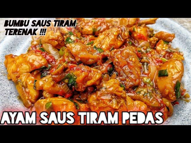 CARA MEMASAK AYAM SAUS TIRAM PEDAS