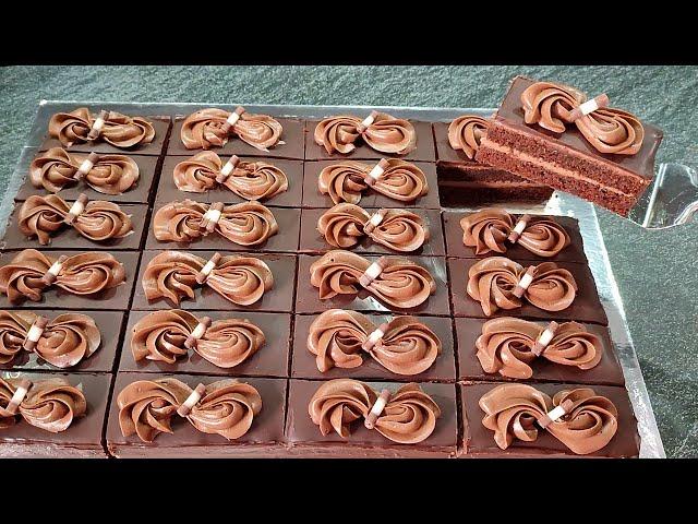 The fastest and tastiest sliced "TRUFFLE" cakes!  Inexpensive and very simple! The home version!