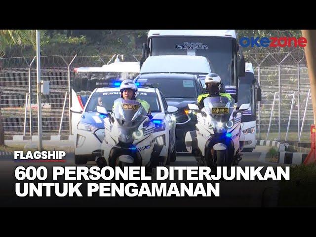 Suasana Bandara Soekarno-Hatta Jelang Kepulangan Paus Fransiskus