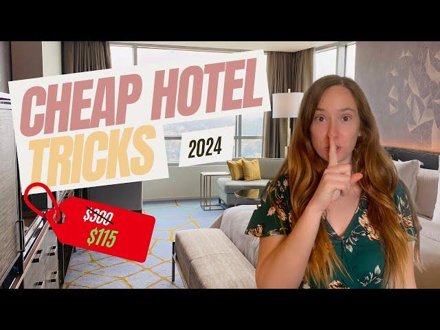 THE BEST HOTEL HACKS TO SAVE MONEY IN 2024 (How To Get Your Accommodation Half Off)