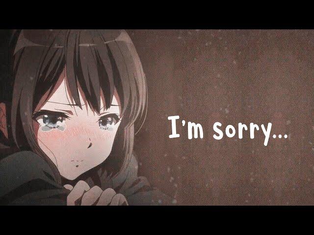 I’m sorry I’m a disappointment - (Lyrics)