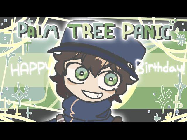 PALM TREE PANIC || B-day gift for my friend ||