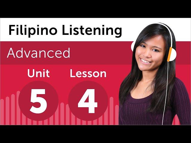 Learn Filipino | Listening Practice - Applying for a Student Program in the Philippines