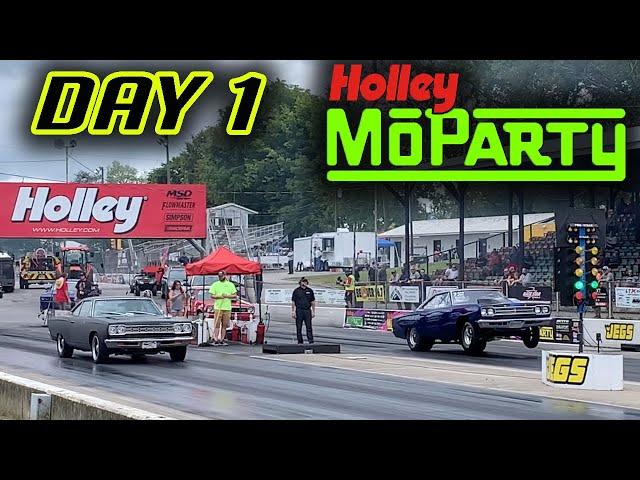 BIG MOPAR HORSEPOWER DRAG RACING | MOPARTY 2021 DAY 1