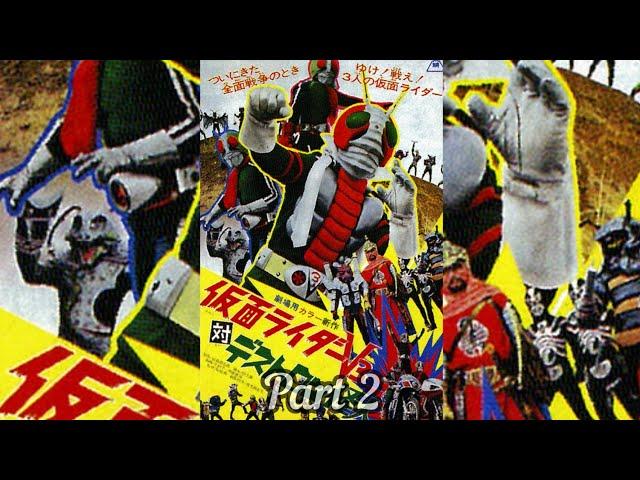 Kamen Rider V3 Vs Destron Mutants | Part 2