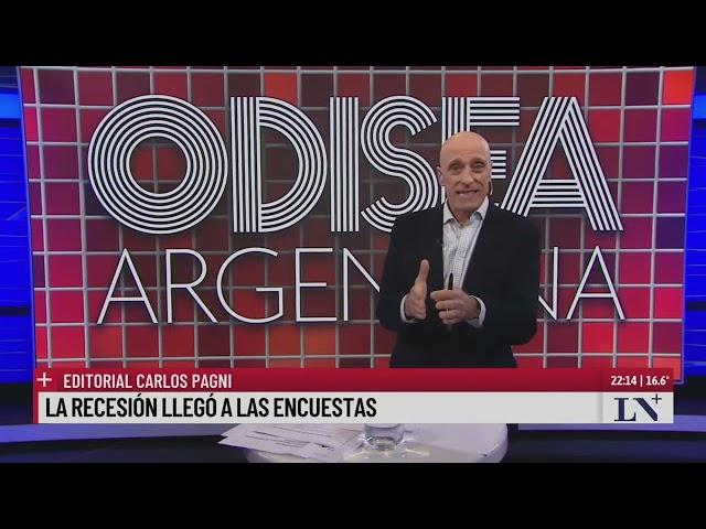 La recesión llegó a las encuestas. El editorial de Carlos Pagni