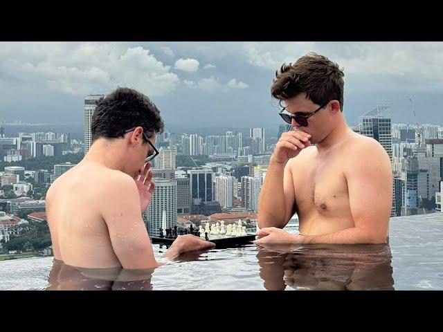 "Jaws of Victory" || Caruana vs Carlsen || Freestyle Chess Match 2024