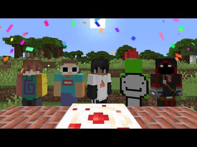 Sapnap's Minecraft Birthday Celebration