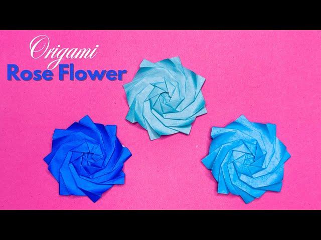 Origami Rose Flower