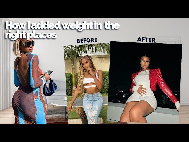 How I Gained Weight in the Right Places | GIVEAWAY