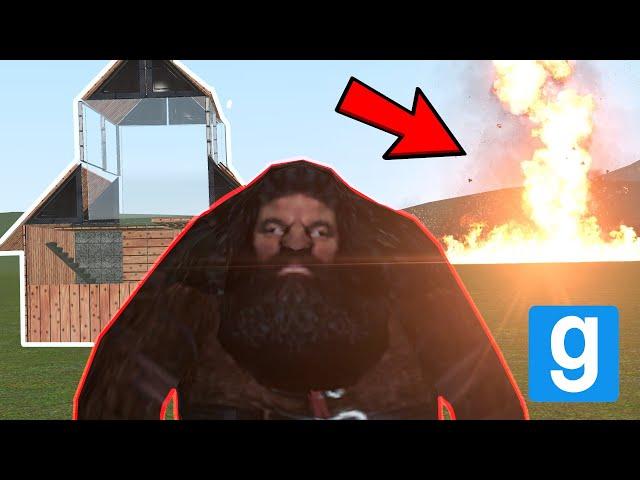 HAGRID VS DISASTERS! - Garry's mod W/THEFRIZKYFROG