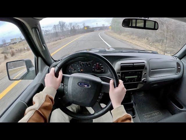 2010 Ford Ranger 4.0L V6 Automatic - POV Driving Impressions