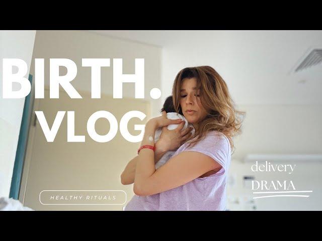 It’s HAPPENING!!  BIRTH VLOG *Hospital Stay & Delivery Story* SELF CARE RITUALS to STAY POSITIVE ️