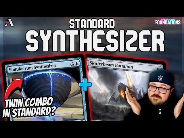 Simulacrum Synthesizer is CRAZY!  | MTG Foundations Standard