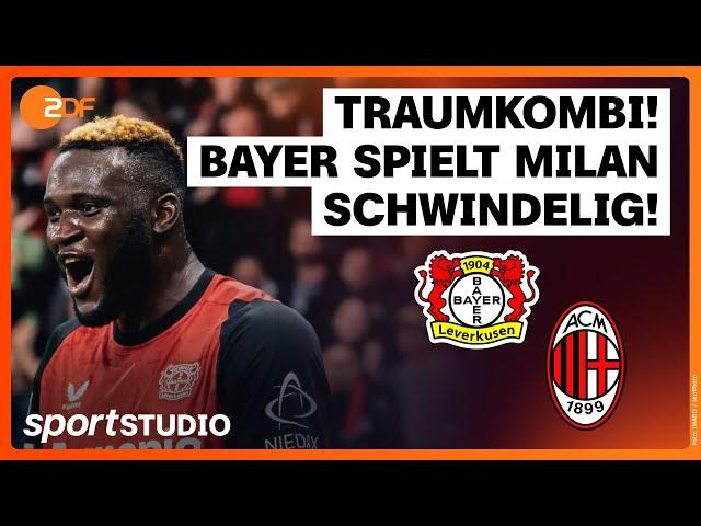 Bayer 04 Leverkusen – AC Mailand | UEFA Champions League, 2. Spieltag Saison 2024/25 | sportstudio