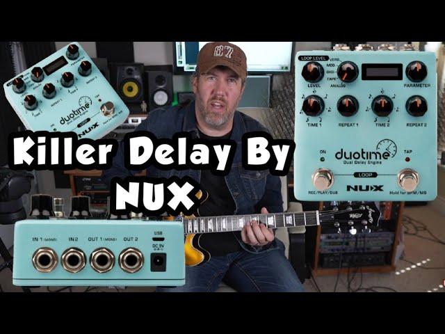 NUX Duotime - Stereo Delay Pedal Demo