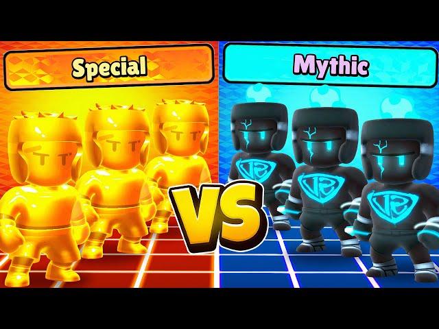 SPECIAL vs MYTHIC in Stumble Guys!